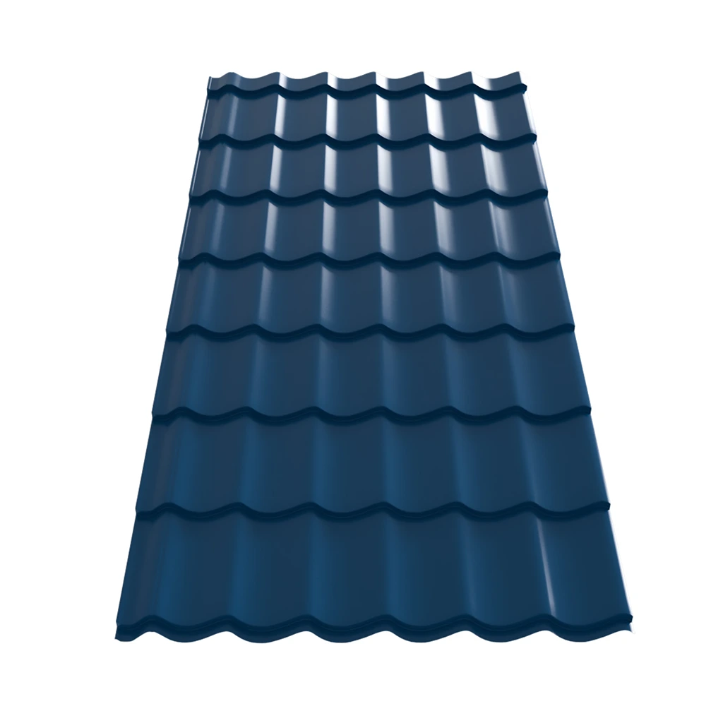 tigla-metalica-wetterbest-clasic-5010-glossy Țigla metalică WETTERBEST Clasic Lucios - imagine 1